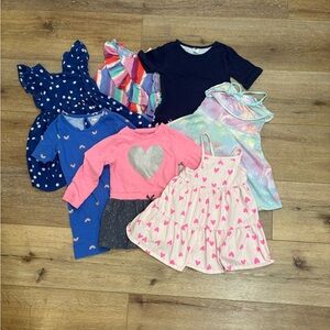 Girls/ Kids Dress and Top Collection/Lot of 7